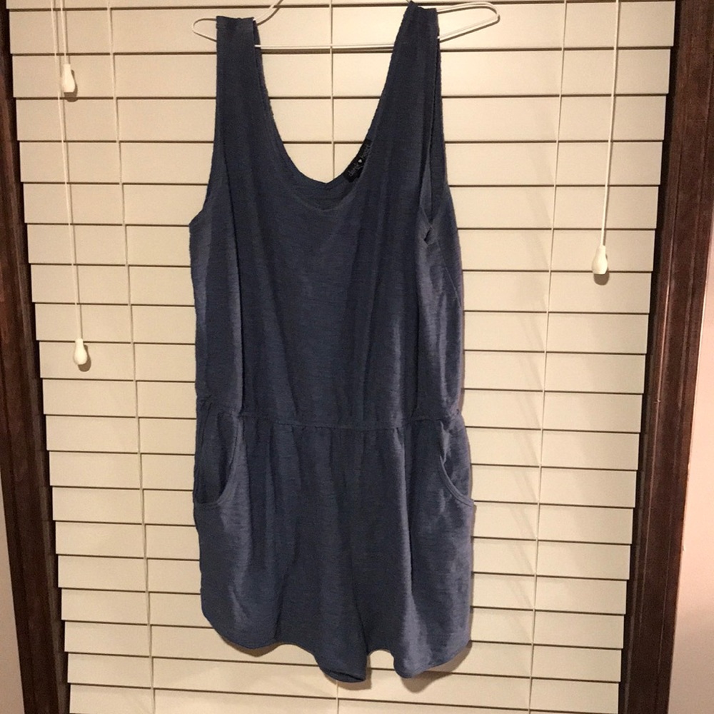 Blue romper
